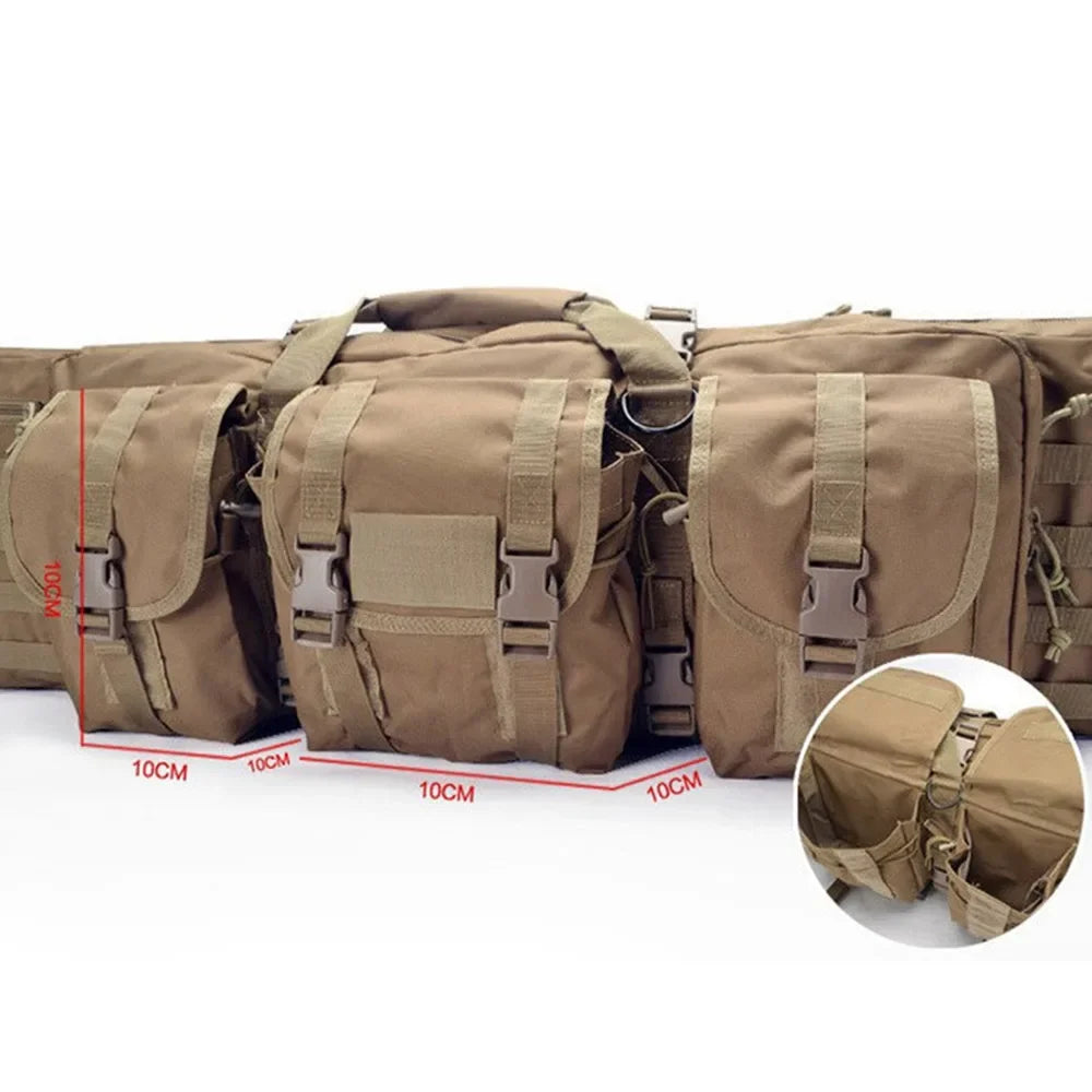 118cm Tactical Hunting Guns Bag Hard Shell Long Backpack for Paintball Military Shooting Gun Case Rifle Fishing Rod Gear Handbad
