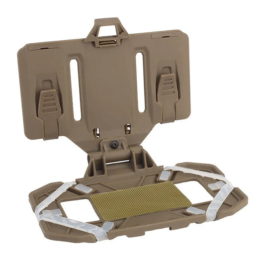 Tactical vest MOLLE folding navigation board CS military Airsoft Gear Molle tablet phone holder hunting chest bag map bag