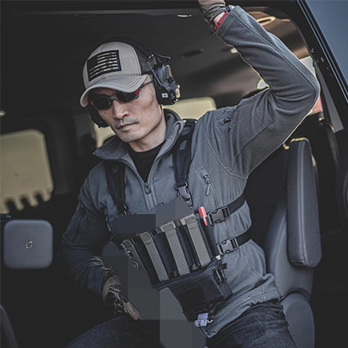 Tactical Vest MK3 MK4 JPC2.0 Chest Quadruple Magazine Insert Pouch,Vest Expansion Accessories Bag For Airsoft Hunting Shooting