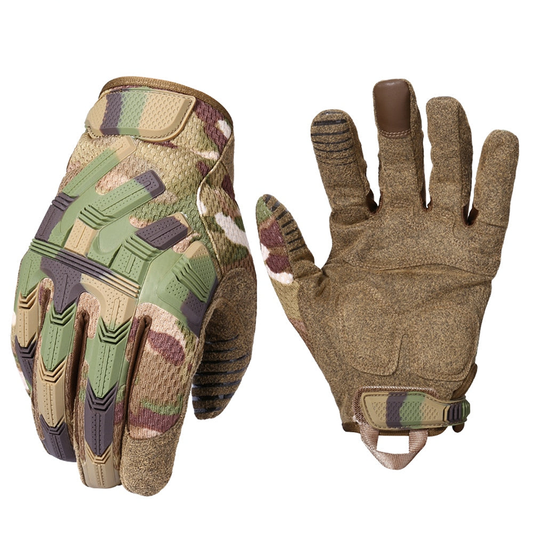 Military Paintball Airsoft Combat Shooting Anti-skid Glove-0