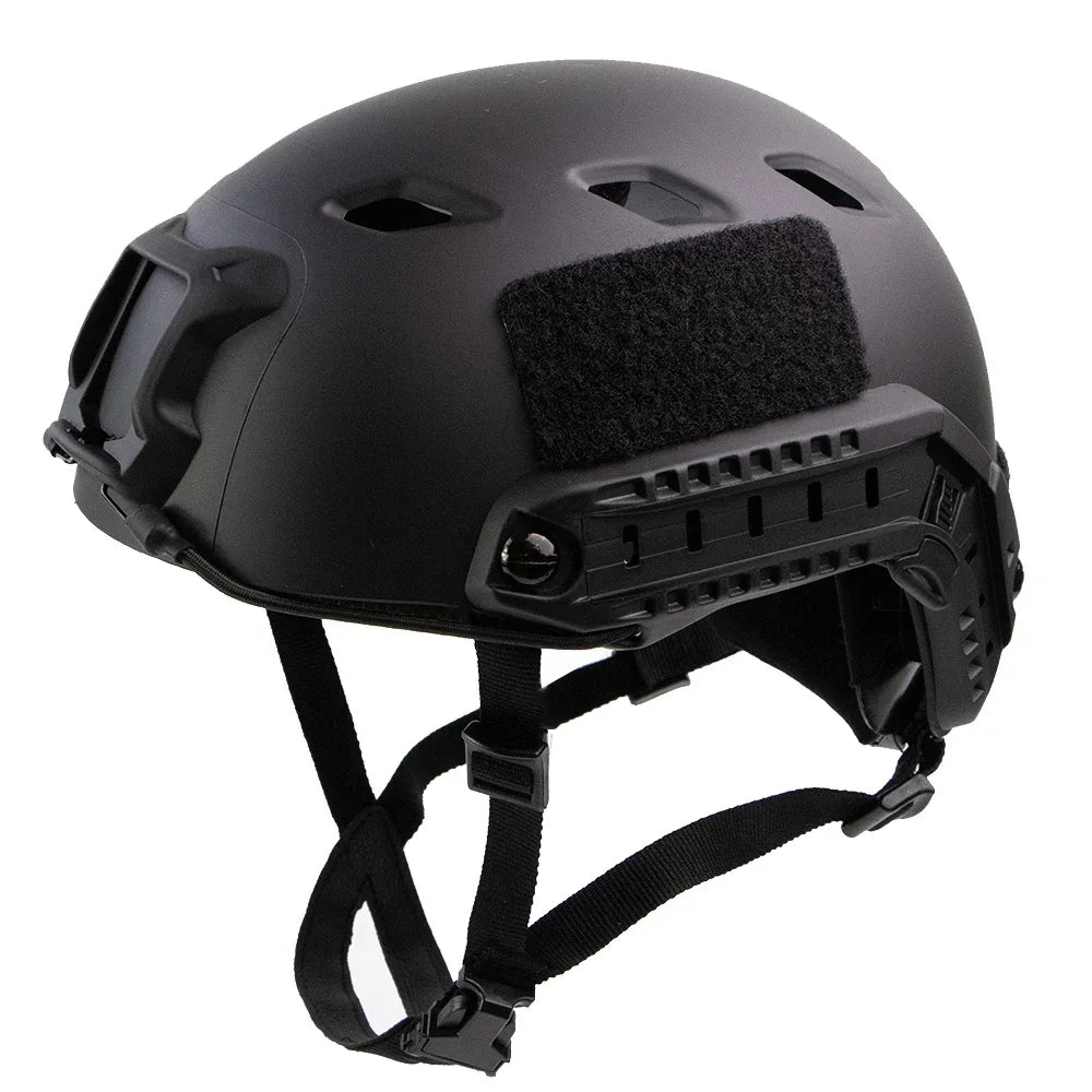BOOIU FAST Helmet MH PJ BJ Airsoft TacticsHelmets ABS Outdoor CS Paintball Shooting Game Protective Equipment
