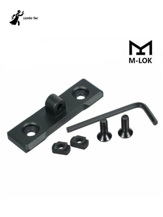 LesGo Tactical MLOK Keymod Bipod Mount Handguard Adapter Low Profile AR15 Rifle Accessory Bipods Picatinny Rail