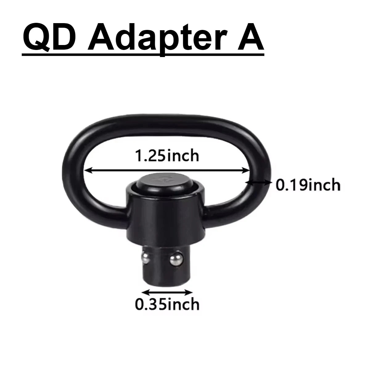 Tactical GBB RSA Sling Swivel QD Adapter Mlok KeyMod 20mm Pictinny Rail Airsoft Rifle AR15 Sling Mount Hunting Gun Accessories