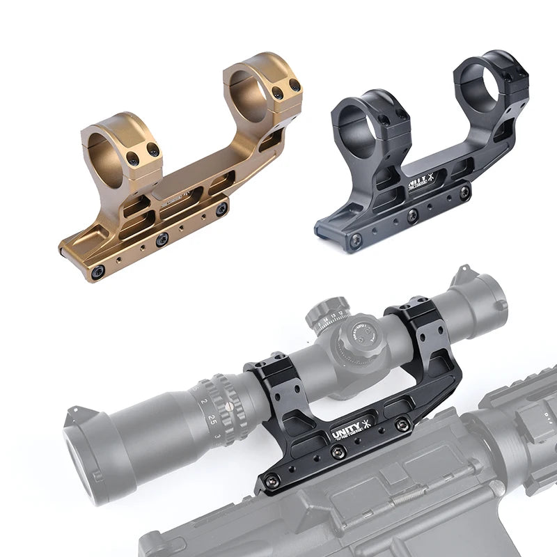 Airsoft Tactical Toy Gun Red Dot Sight Scope Mount 30mm LPVO Fast Mount with 20mm Picatiny Rail Base Accessory for AR15 Rifle