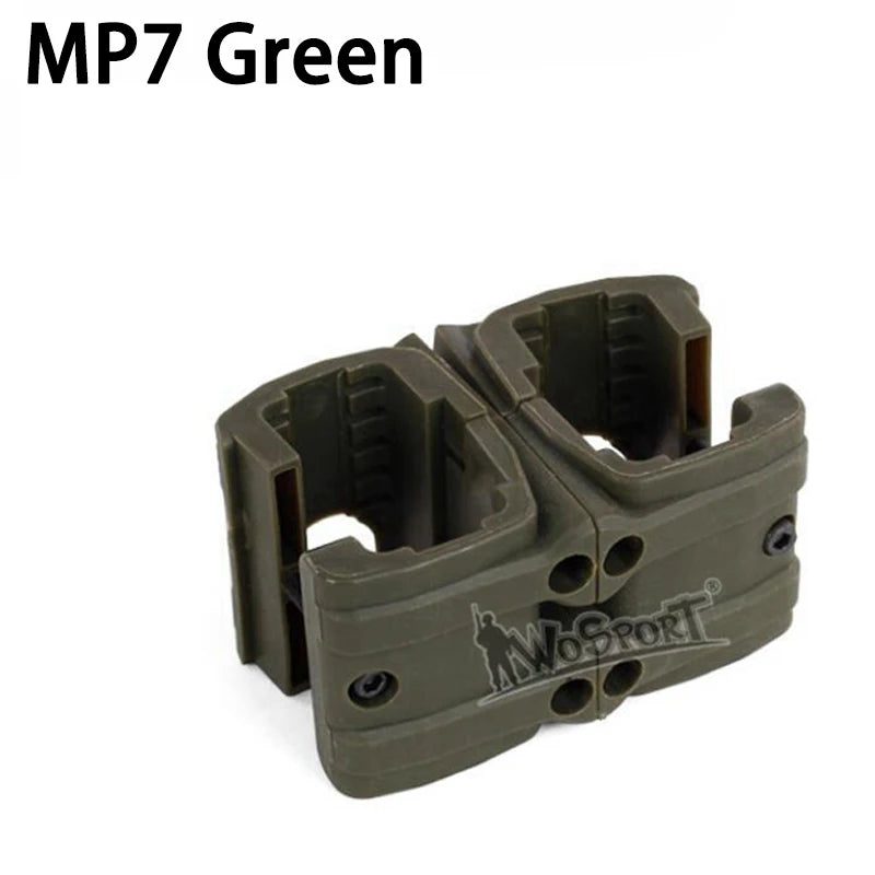 Gun Rifle Charger Magazine Mag Coupler Clip Mag-Link Connector For AK 47 74 MP5 AR 15 M4A1 MP7 5.56MM Airsoft Hunting Accessory