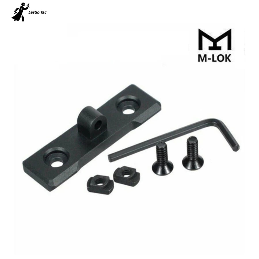 LesGo Tactical MLOK Keymod Bipod Mount Handguard Adapter Low Profile AR15 Rifle Accessory Bipods Picatinny Rail