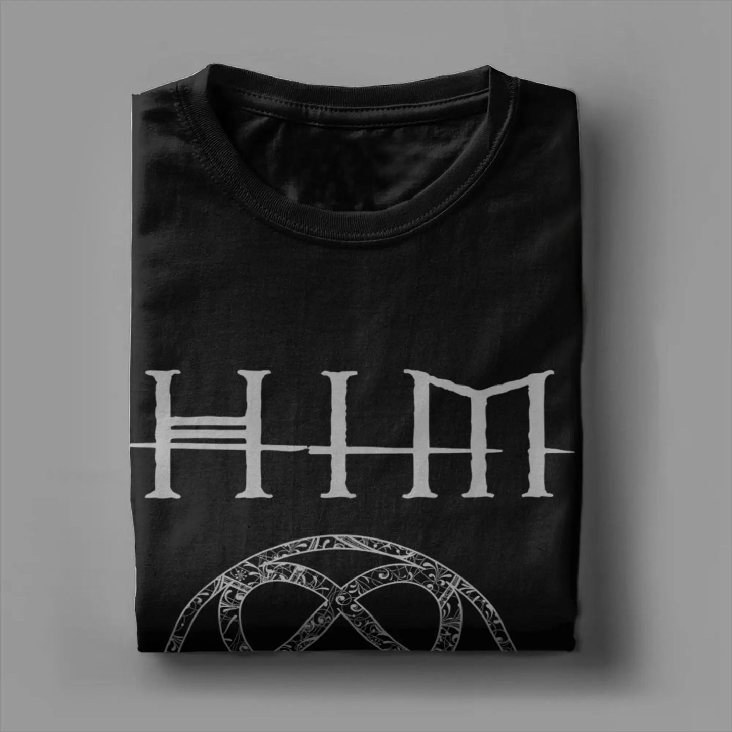 Harajuku T Shirt Him Band Ville Valo Omate Cotton T Shirts  Hippie Tshirt for Adult Summer Y2K Fun Casual Short Sleeve Clothing