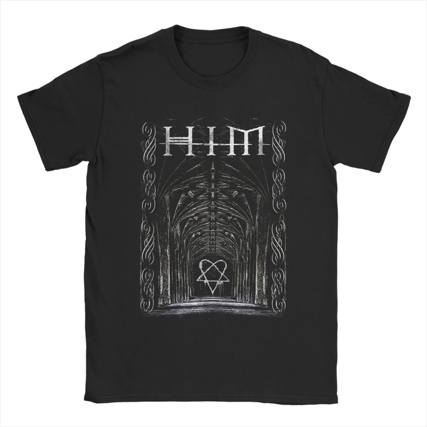 Harajuku T Shirt Him Band Ville Valo Omate Cotton T Shirts  Hippie Tshirt for Adult Summer Y2K Fun Casual Short Sleeve Clothing