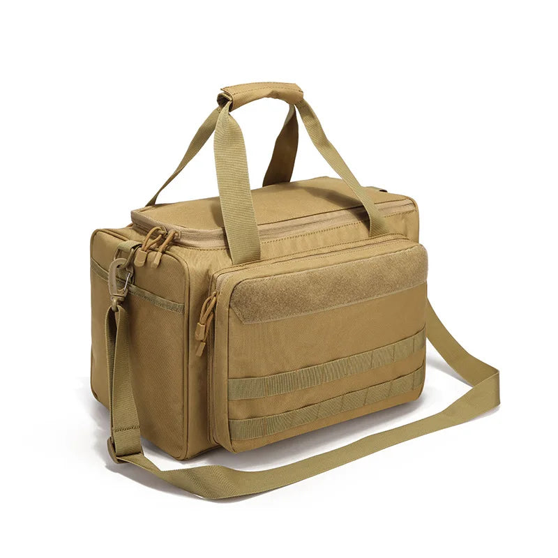 Tactical Handgun Bag Waterproof Military Shoulder Bag Tactical Accessories Training Shooting Range Airsoft Shooting Supplies