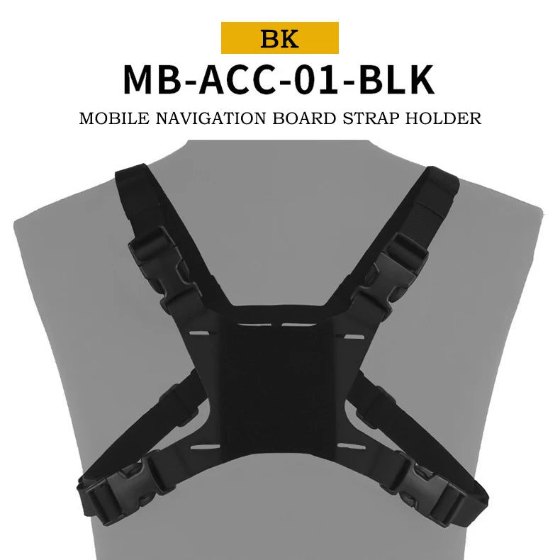 Tactical vest MOLLE folding navigation board CS military Airsoft Gear Molle tablet phone holder hunting chest bag map bag