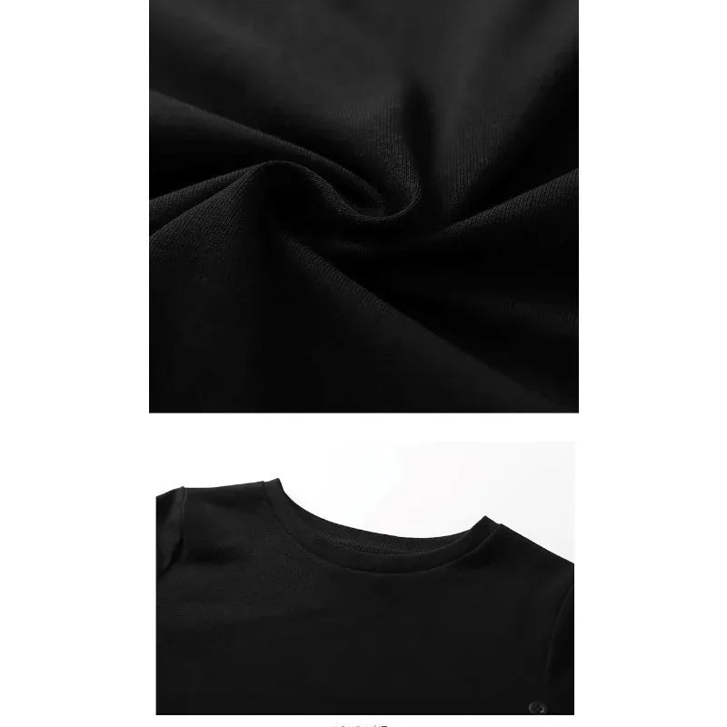 Swedish House Mafia T-shirt Men's Summer Fashion Street Trend Short Sleeve Cotton Comfortable Loose Men's and Women's Clothing