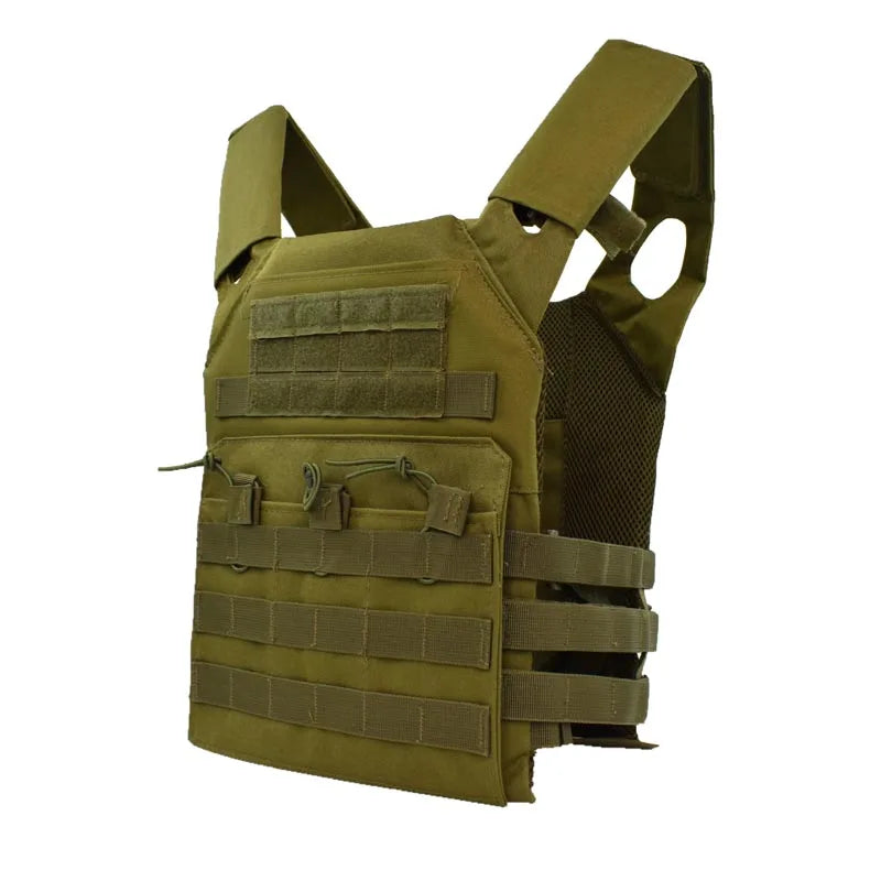 Nylon Tactical Vest Body Armor Hunting Carrier Airsoft Accessories Combat MOLLE Camo Military Army Vest CS Game Jungle Equipment