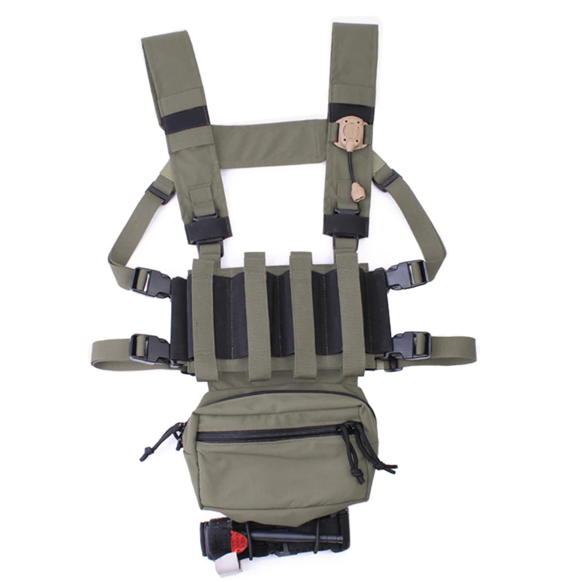 Tactical Vest MK3 MK4 JPC2.0 Chest Quadruple Magazine Insert Pouch,Vest Expansion Accessories Bag For Airsoft Hunting Shooting