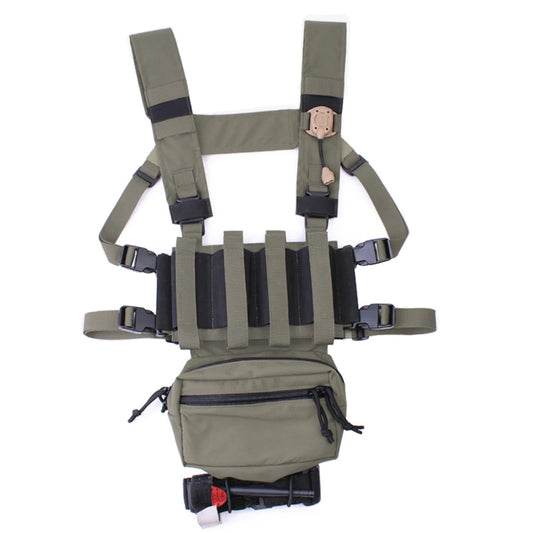 Tactical Vest MK3 MK4 JPC2.0 Chest Quadruple Magazine Insert Pouch,Vest Expansion Accessories Bag For Airsoft Hunting Shooting