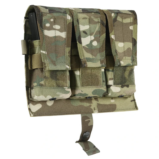Triple Magazine Pouch Tactical Vest Front Panel MOLLE JPC AVS 6094 Hunting Vest-0