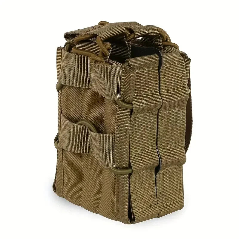 5.56 7.62 Molle Single Double Magazine Pouch M4 M16 AR15 G36 Mag Holster Outdoor Sports Hunting Vest Pouches EDC Waist Bag