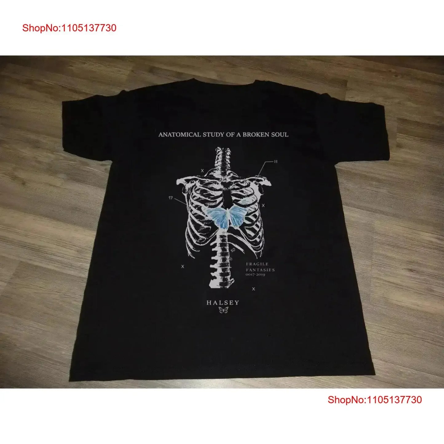 Halsey T Shirt Album TOUR Music Size S 5XL vintage Washed Casual designer clothes Versatile fashion Slightly graphic Stylish