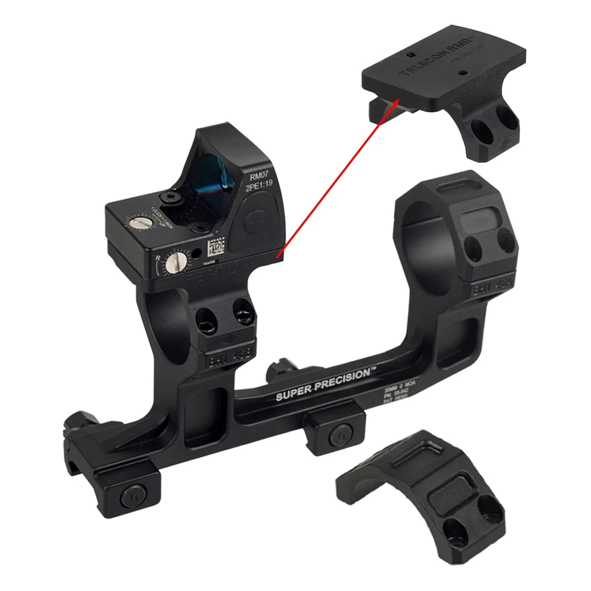 Tactical GEISSELE Automatics AR15 Scope Mount For 30mm 25.4mm Optical Sight Mount Riflescope 1.54 1.93 Mount For 20mm Rail