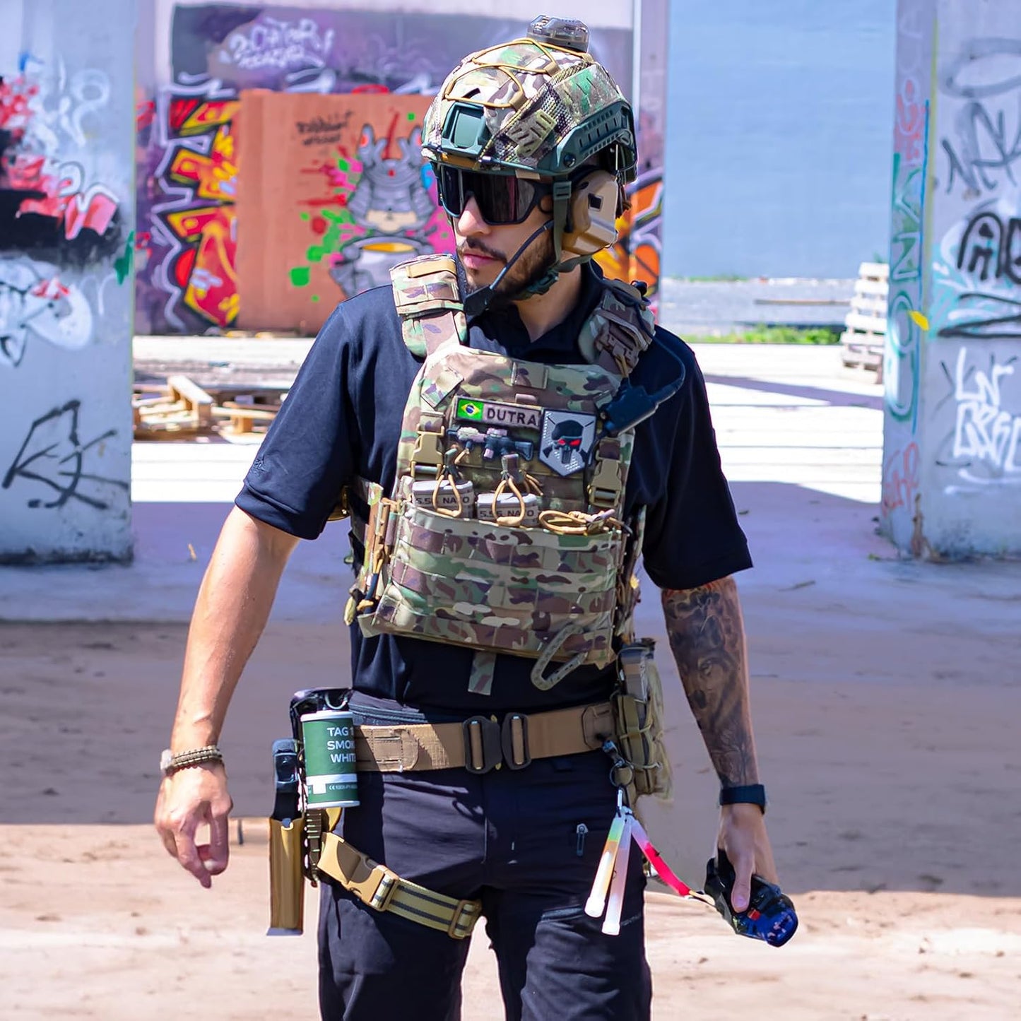 Votagoo Outdoor 1000D Nylon Tactical Combat Tactic Vest Plate Carrier