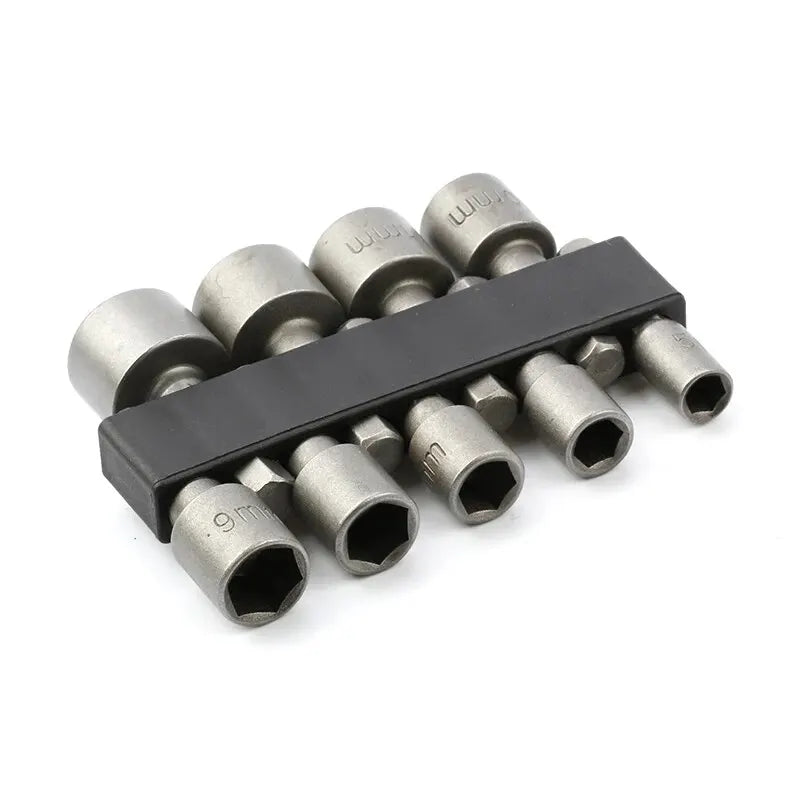 9pc internal hexagonal strong socket wrench 14pc hexagonal handle screw extension rod pneumatic screwdriver insert tool set