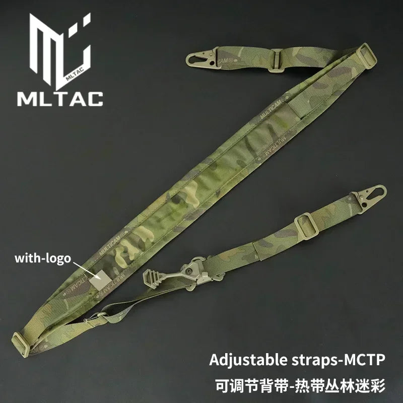 Tactical 2 Point Modular Rifle Sling Shooting Hunting Weapo Fast Shoulder Strap Portable Adjustable Sling Rope Fit M4 Ak Ar15