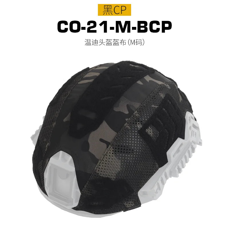 Wendy Helmet Cover Camo Multicam Outdoo Hunting Accessory Tactical Airsoft Gear for TEAM Wendy M-LOK Helmet Equipment