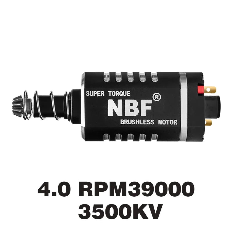 NBF 4.0 Airsoft 480 Brushless Motor AEG CNC Motor Gearbox V2 Upgrade Airsoft Mosfet Airgun water Gun Shooting DIY Parts Toy
