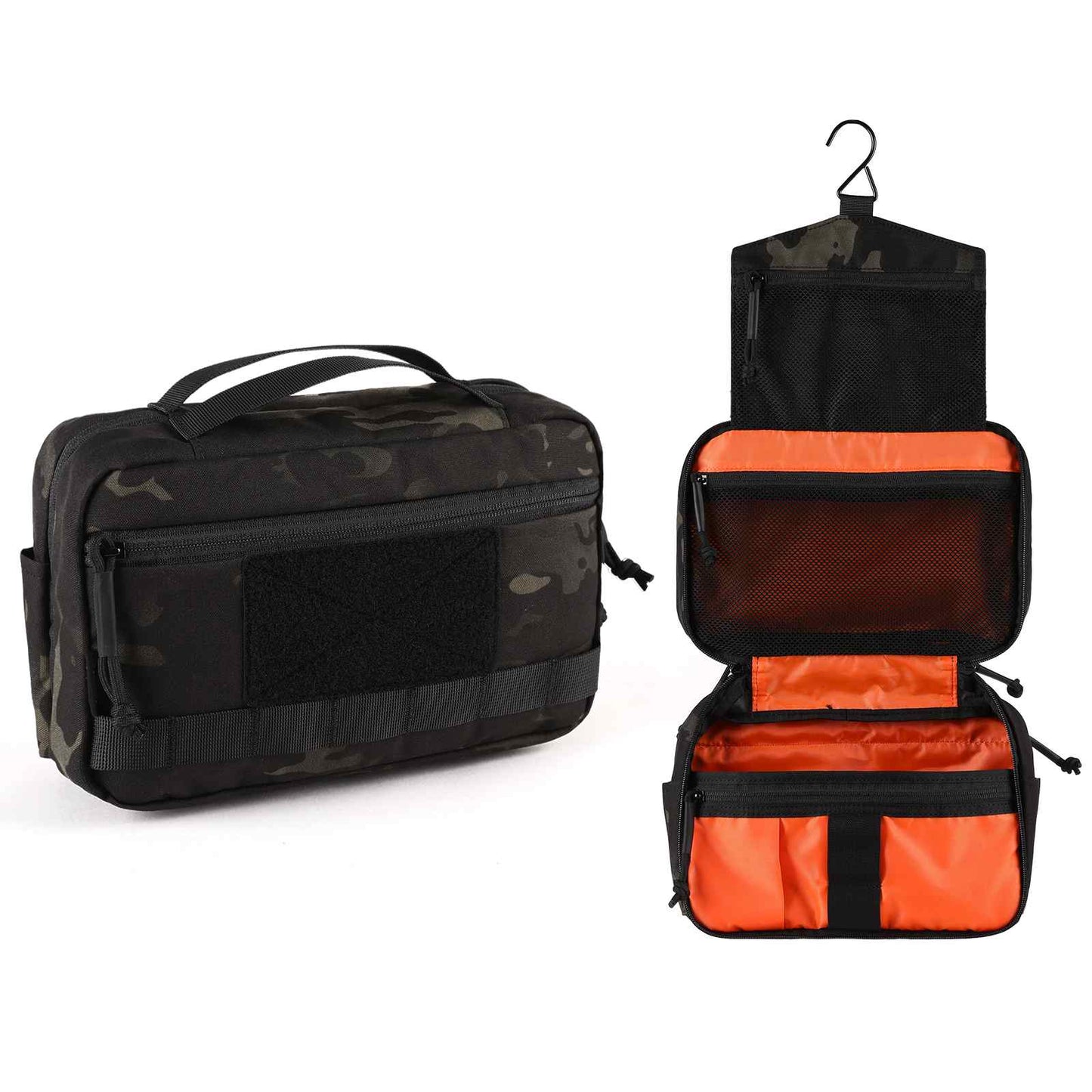 Votagoo Large Capacity Hanging Toiletry Bag Waterproof Makeup Cosmetic Bag Portable Travel Organizer-6