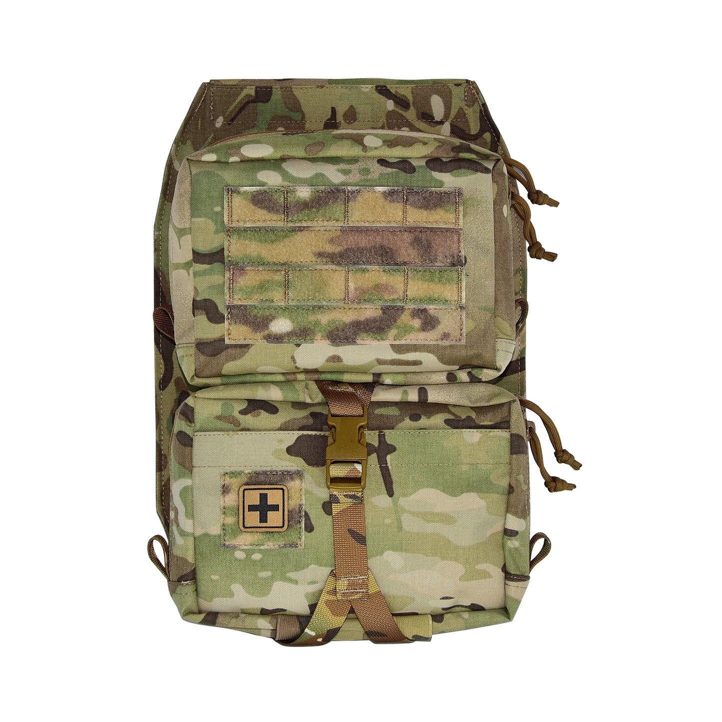 Tactical Vest Backboard Bag for Plate Carrier Quick Release Molle Detachable General Purpose Pouch Airsoft Huting Accessory