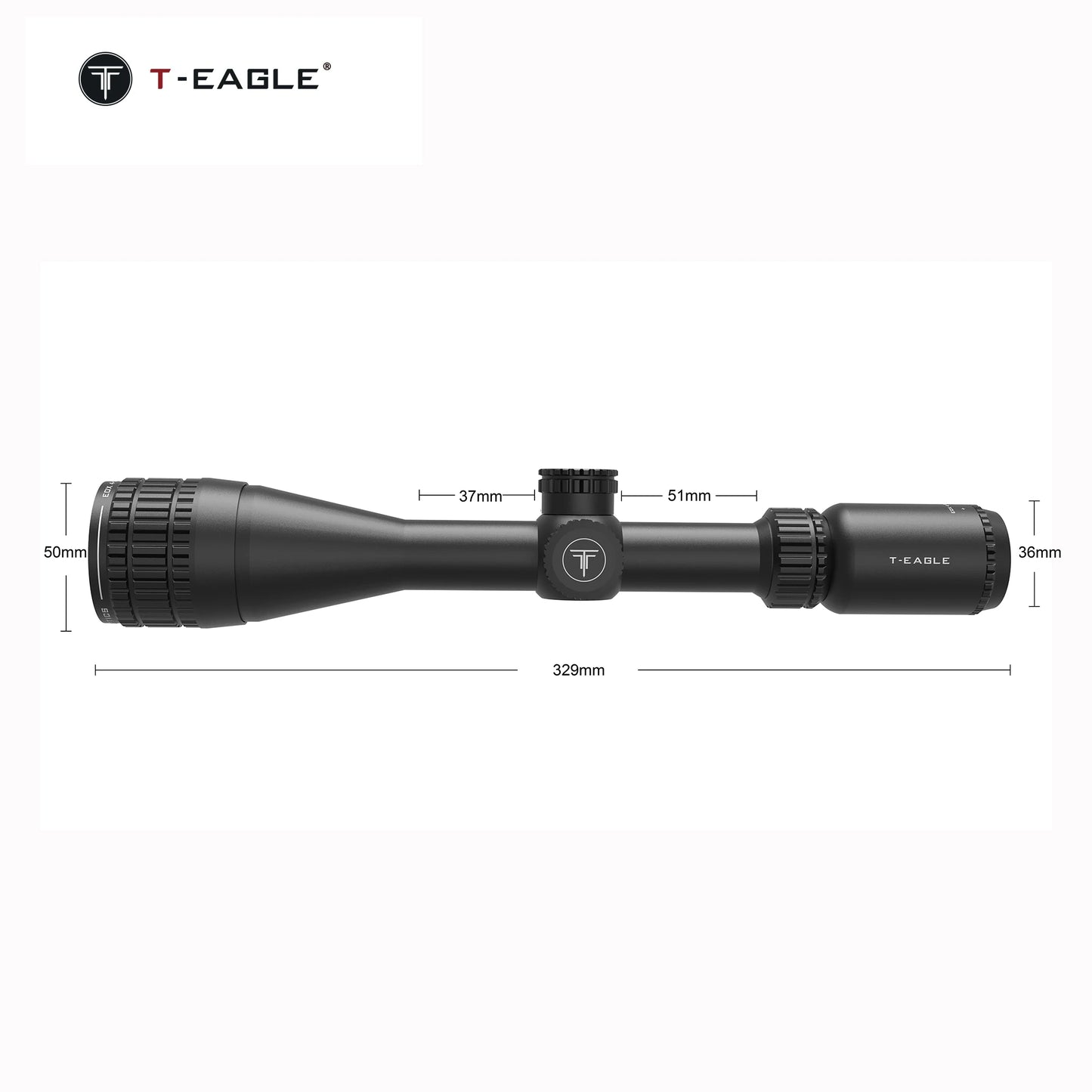 4-16x44 AOIR Tactical Scope Red/Green Crosshair Reticle Optics Rifle Scope Sniper Hunting Shooting Airsoft Accessory