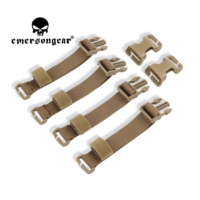 Emersongear Tactical Chest Rig To Vest Adapter Kit Adjustable Trekking Tactics Accessories Training Shooting Airsoft