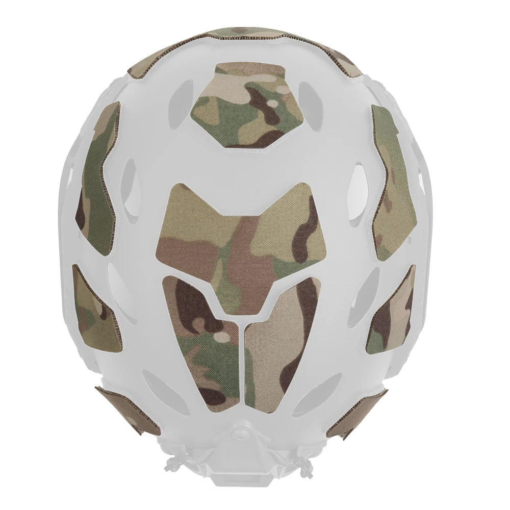 11Pcs Tactical Helmet Magic Sticker Airsoft Helmet Patches Hook and Loop  camo Sticky for FAST SF High-Cut Helmet Accessories