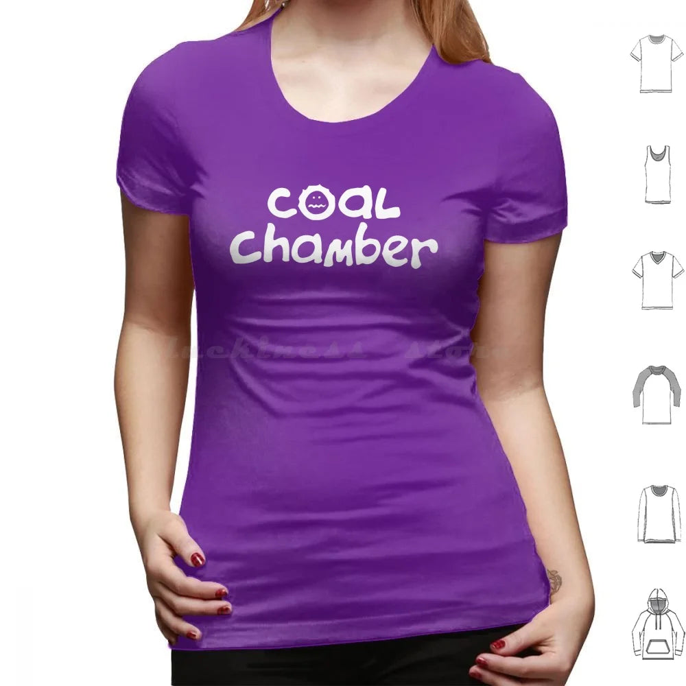Coal Chamber 1 T Shirt Big Size 100% Cotton Coal Chamber Coal Chamber Band Chamber Logo