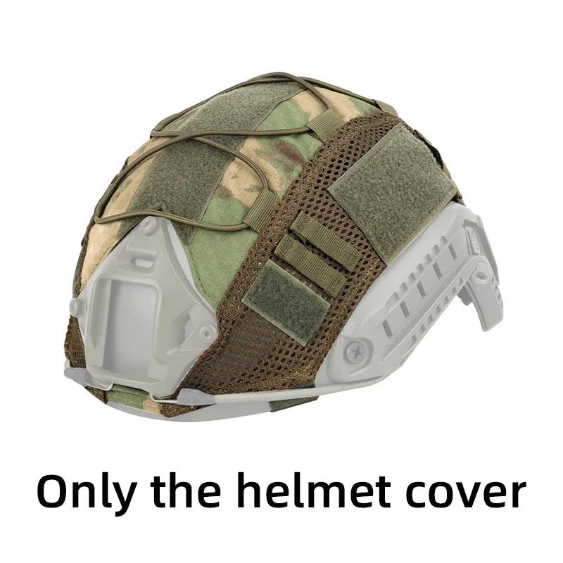 1PCS Tactical Helmet Cover for Fast MH PJ BJ Helmet Airsoft Paintball Army Helmet Cover Military Accessories Helmet protectors