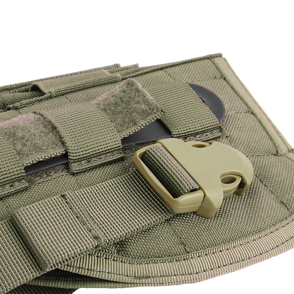 Tactical Molle Pistol Holster Right Hand Gun Holster Magzine Pouch Glock 17/1911 Airsoft Hunting Accessories