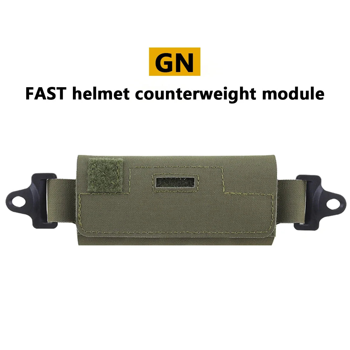 Tactical Helmet Counterbalance Weight Bag NVG Counterweight Pouch for OPS-Core Fast BJ PJ MH Helmets Hunting Airsoft Accessories