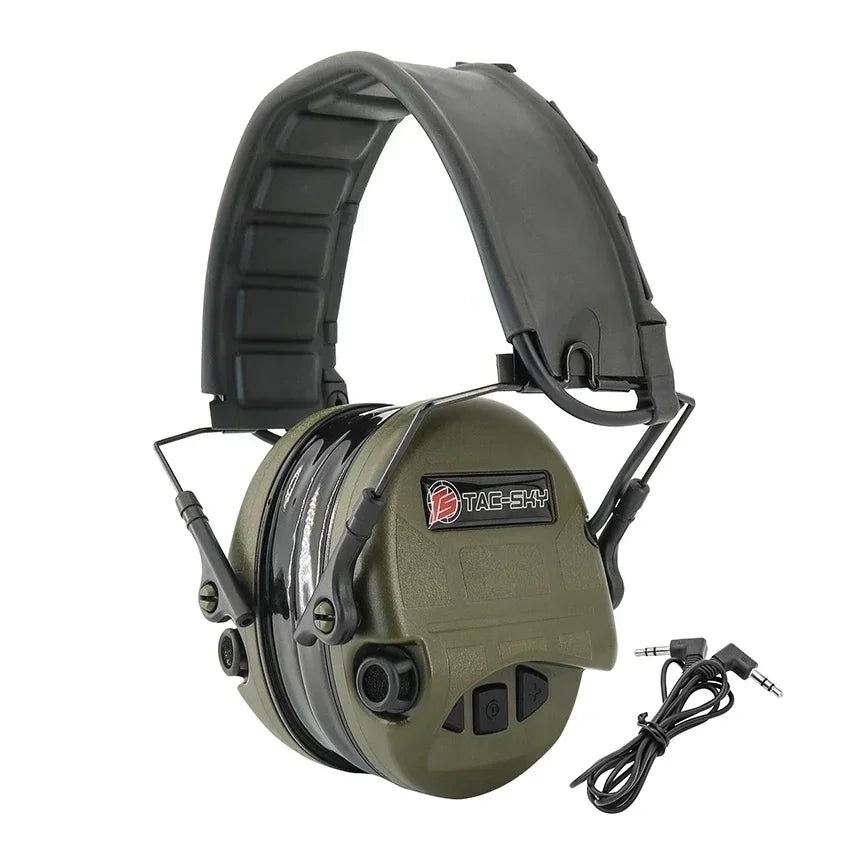 TAC-SKY New SORDIN Electronic Earmuffs Noise Reduction Airsoft Shooting  Headphones Hunting SORDIN ULTRA IPSC Tactical Headset