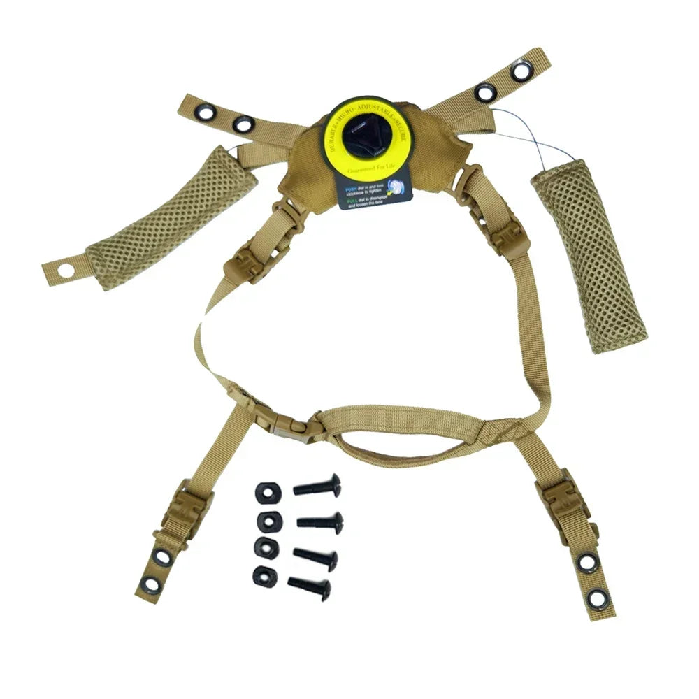 Team Wendy Helmet Hanging Suspension System Chin Strap for Team Wendy FAST MICH Tactical Airsoft Helmet Accessories