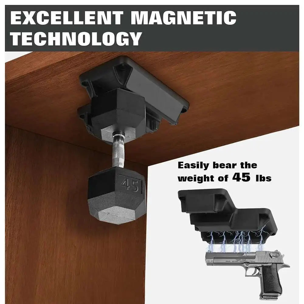 Magnet Gun Mount Holster For Glock 17/19/26 Taurus Car Concealed Universal Pistol Magnetic Holster Airsoft Accessories