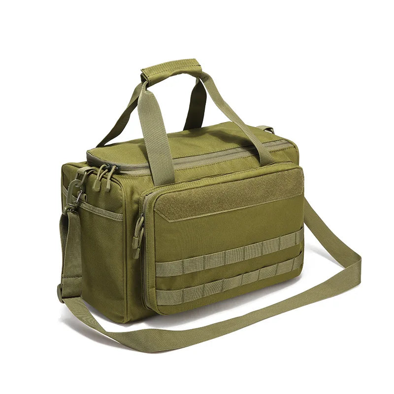 Tactical Handgun Bag Waterproof Military Shoulder Bag Tactical Accessories Training Shooting Range Airsoft Shooting Supplies