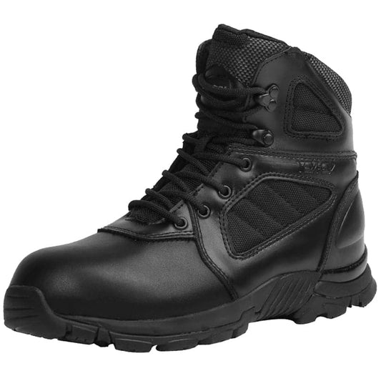 Lightweight Water Repellent Leather Combat Boots for Men-0