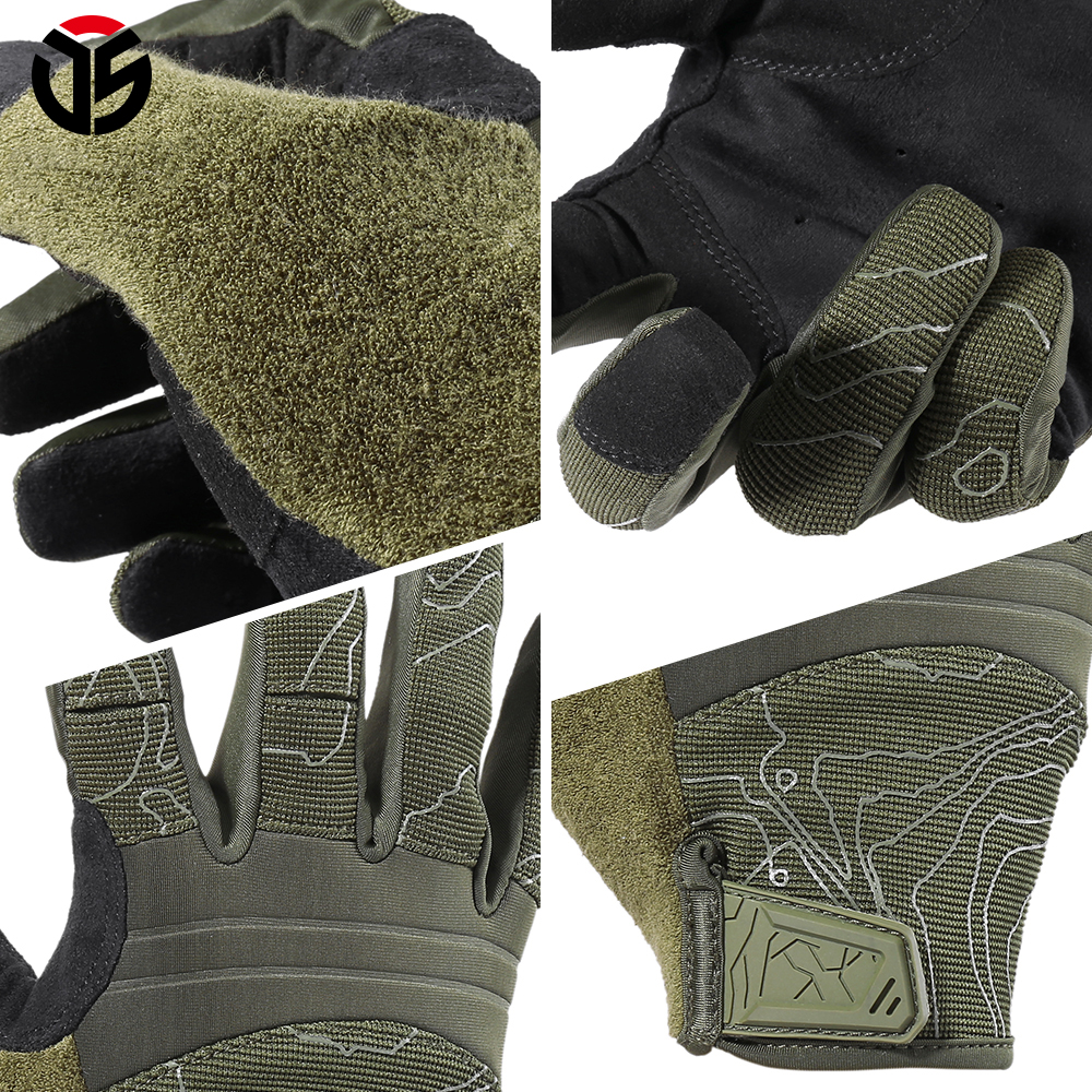 Protective Breathable Driving Military Tactical Army Gloves-2