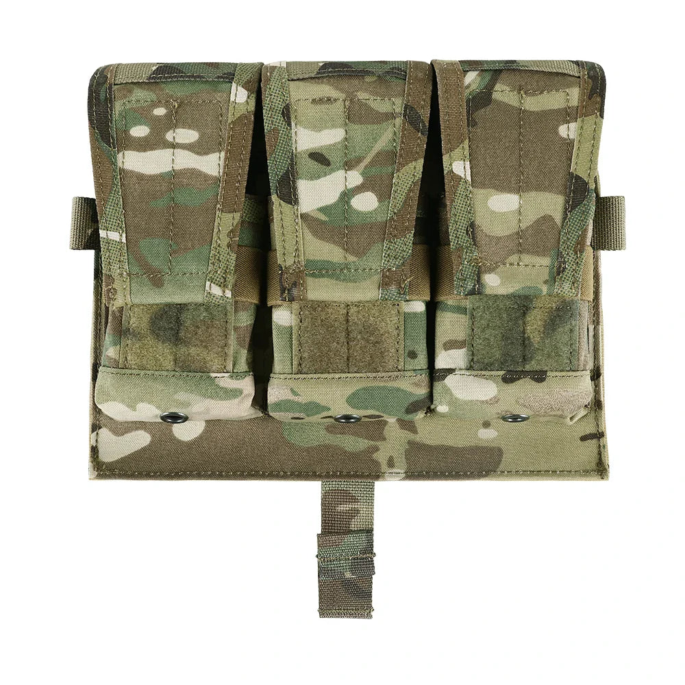 Triple Magazine Pouch Tactical Vest Front Panel MOLLE JPC AVS 6094 Hunting Vest-2