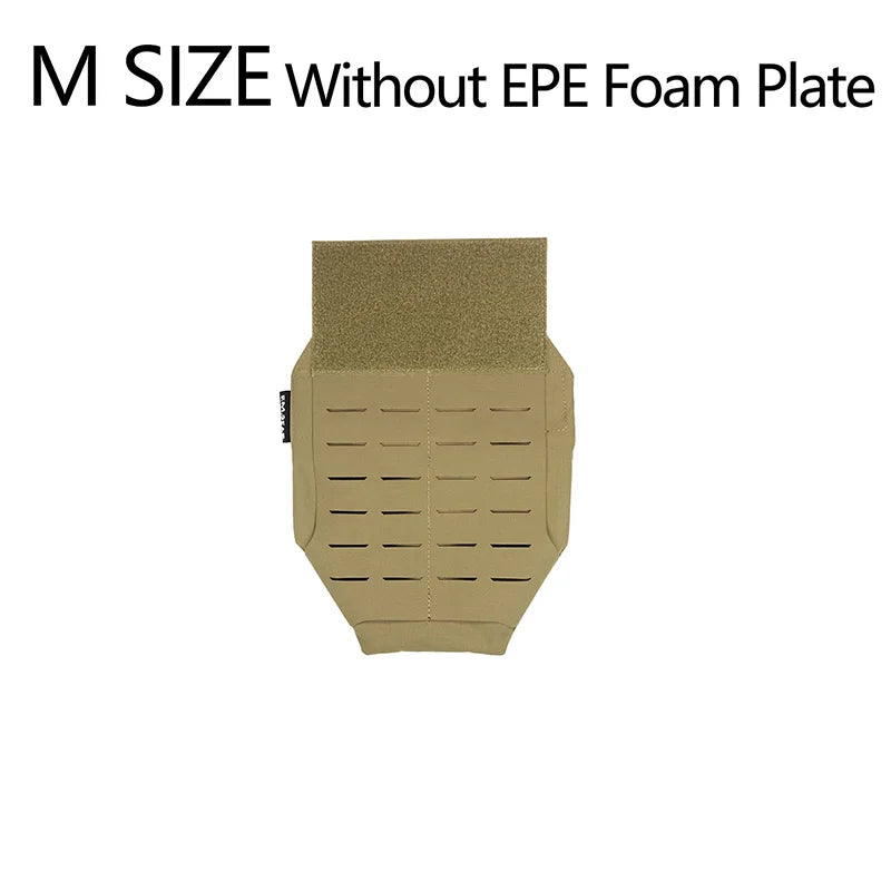 DMGear Tactical Pleated  Vest Crotch Groin Protection Gear Accessory Airsoft War Men Molle Body Armor Bag Equipment