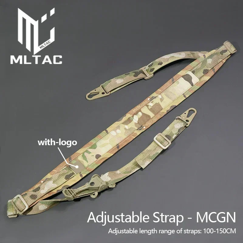 Tactical 2 Point Modular Rifle Sling Shooting Hunting Weapo Fast Shoulder Strap Portable Adjustable Sling Rope Fit M4 Ak Ar15