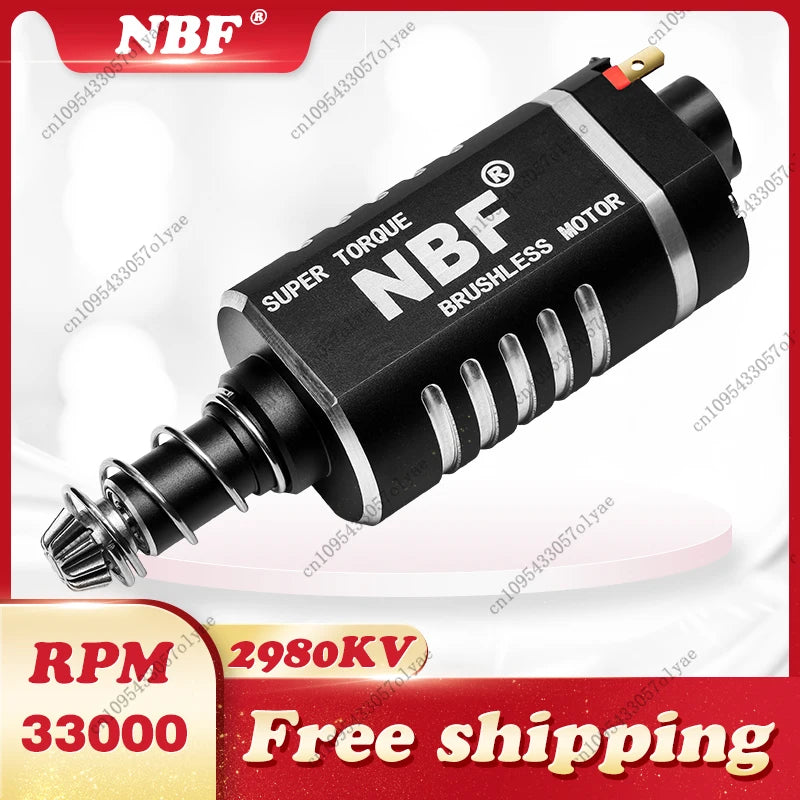 NBF 4.0 Airsoft 480 Brushless Motor AEG CNC Motor Gearbox V2 Upgrade Airsoft Mosfet Airgun water Gun Shooting DIY Parts Toy