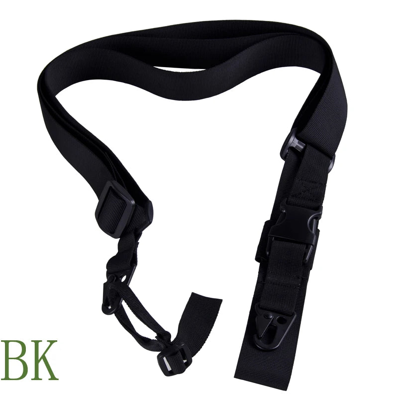 SINAIRSOFT Tactical Gun Sling 3 Point Bungee Airsoft Rifle Strapping Belt Shooting Hunting Accessories Three Point Gun Strap