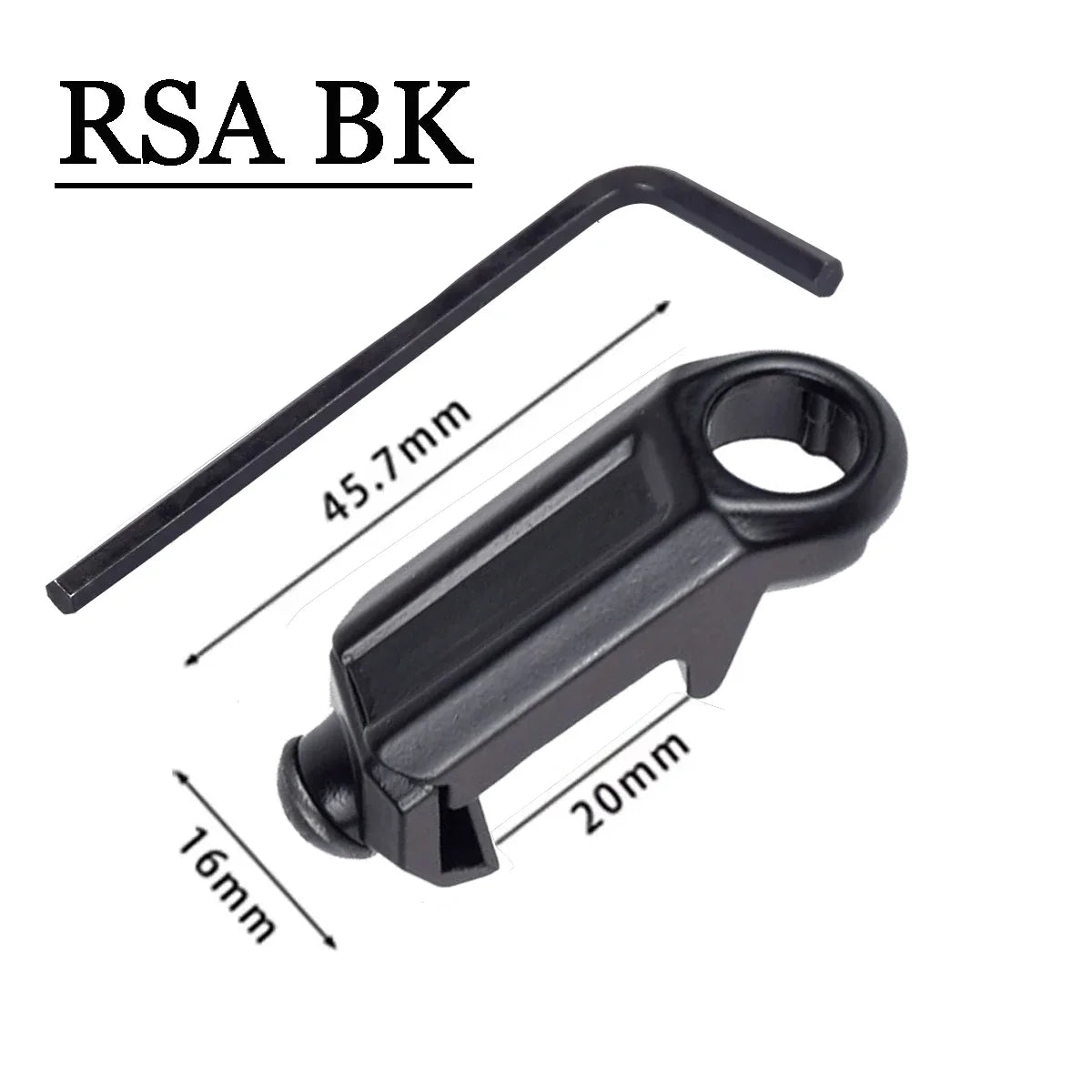 Tactical GBB RSA Sling Swivel QD Adapter Mlok KeyMod 20mm Pictinny Rail Airsoft Rifle AR15 Sling Mount Hunting Gun Accessories