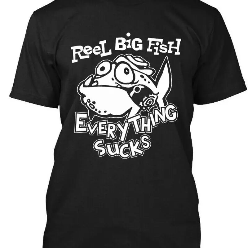 Limited NEW Reel Big Fish Everything Sucks American Music T Shirt Size S 4XL