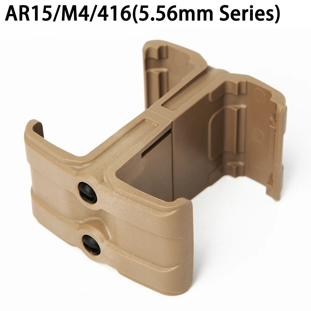 Gun Rifle Charger Magazine Mag Coupler Clip Mag-Link Connector For AK 47 74 MP5 AR 15 M4A1 MP7 5.56MM Airsoft Hunting Accessory